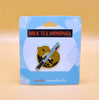 Milk Tea Momonga Hard Enamel Pin A Sushi Tomodachi " Milk Tea Momonga " Design Pin