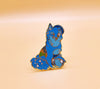 Ramune Fox Hard Enamel Pin A Sushi.Tomodachi Blue Ramune Fox Pin