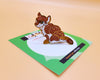 Tiger Roll Hard Enamel Pin A Sushi Tomodachi " Tiger Roll " Design Pin