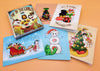 Holiday Card Variety Set (Pack of 6) A Sushi Tomodachi " Holiday  " Greeting Card