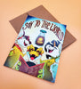 Holiday Card Variety Set (Pack of 6) A Sushi Tomodachi " Holiday " Greeting Card