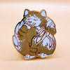 Tem-Purr-a Ice Cream Hard Enamel Pin A Sushi Tomodachi " Tem-Purr-a Ice Cream " Design Pin