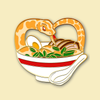 Danger Noodle Ramen Hard Enamel Pin