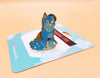 A Sushi.Tomodachi Blue Ramune Fox Pin