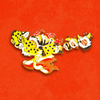 Hot Cheetah Roll Hard Enamel Pin