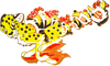 Hot Cheetah Roll Hard Enamel Pin