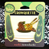 Crowquette Hard Enamel Pin