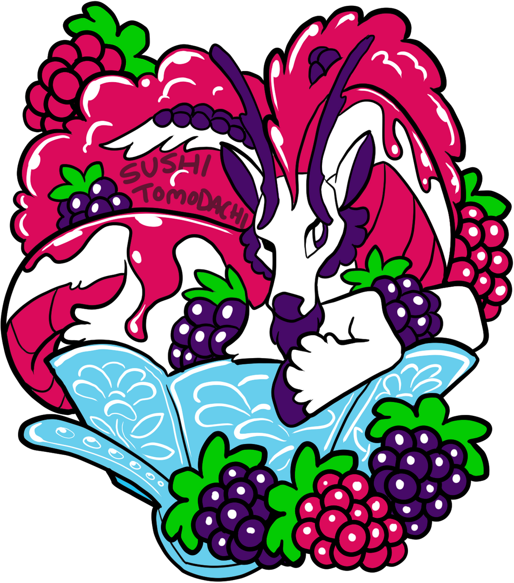Kirin Kakigori (Berry) Hard Enamel Pin – Sushi Tomodachi