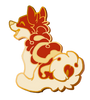 Crunchy Roll (Spicy) Hard Enamel Pin