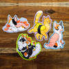 Feline Friends Sticker Pack