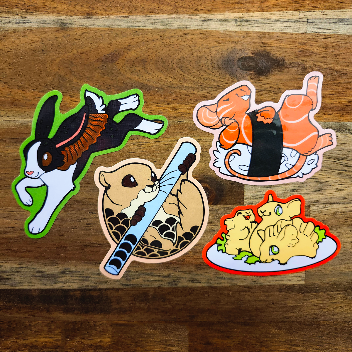 Bites Label Sticker Small Bites Sticker Pack – Sushi Tomodachi