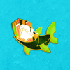 Toothy Temaki Hard Enamel Pin