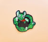 A Sushi Tomodachi "28 Matcha Tea Tiger Pin Art" Sticker