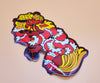 A Sushi Tomodachi "4 Red Dragon Roll Jumbo" Sticker