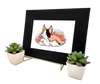 A Sushi Tomodachi " SURPRISE Sushi Tomodachi | Bobtail Yellowtail Metallic Matted  " Print