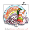 A Sushi Tomodachi "10 Be a Rainbow" Sticker