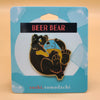 A Sushi Tomodachi " Beer Bear " Design Pin