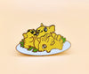 A Sushi Tomodachi " Gyoza Mice " Design Pin