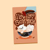 A Sushi Tomodachi " I Love You Soy Much 11x17 " Poster Print