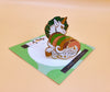 A Sushi Tomodachi " Rainbow Roll " Design Pin