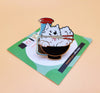 A Sushi Tomodachi " Soymoyed" Design Pin
