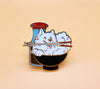 A Sushi Tomodachi " Soymoyed" Design Pin