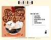 A Sushi Tomodachi "I Love You Soy Much" Greeting Card