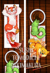 A Sushi Tomodachi " Lazy Day Dakimakura Body Pillowcase "