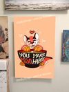 A Sushi Tomodachi " You Make Miso Happy 11x17 " Poster Print